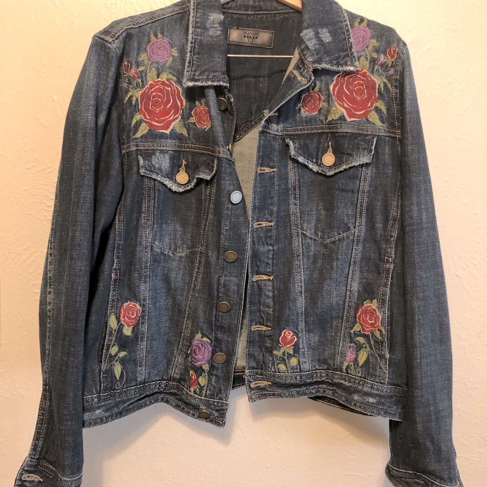 Embroidered Denim Jacket